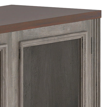 Craftian Executive Desk with Hutch, L Shape Computer Desk, Wood Office Desk with Storage Cabinet, White