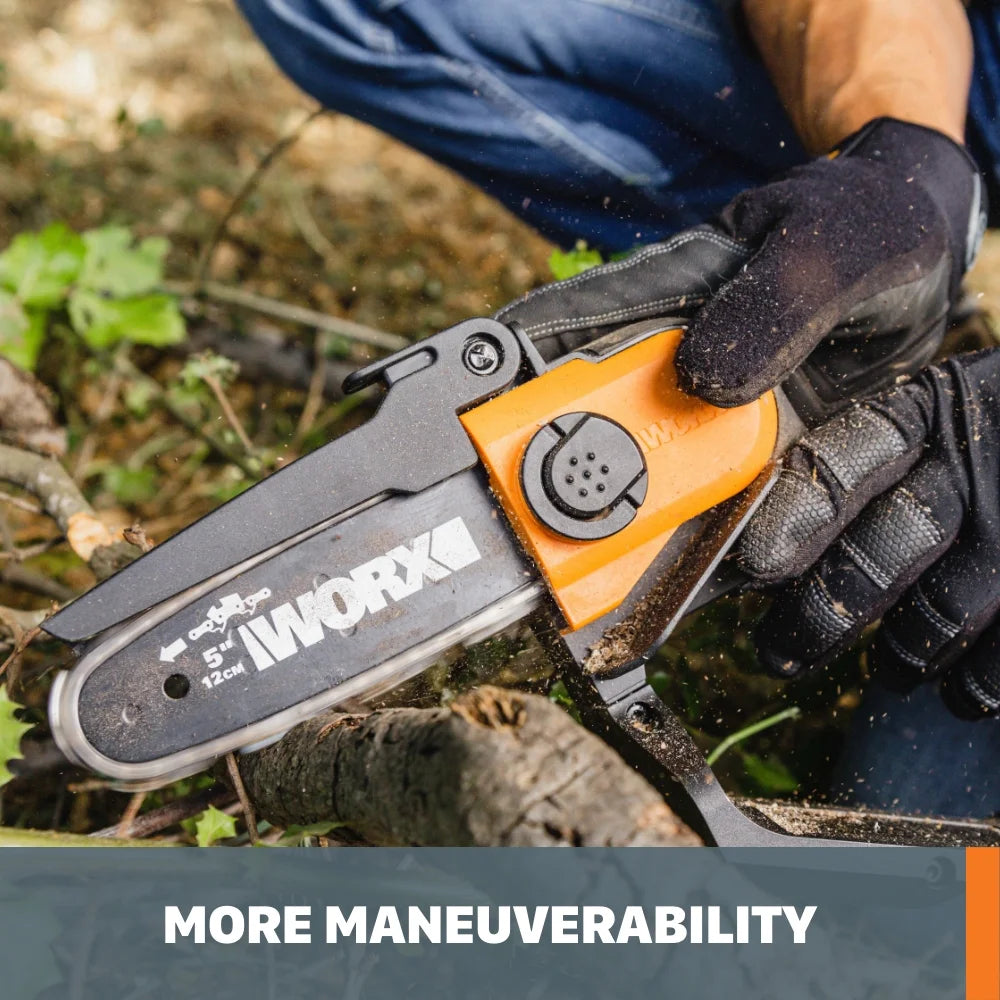 Worx WG324 20V Power Share 5" Cordless Pruning Saw