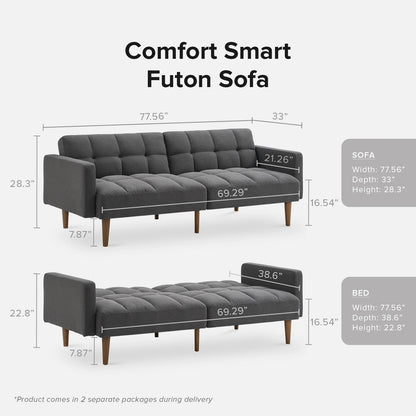 Mopio Aaron Futon Sofa Bed Old Rosa