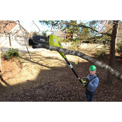 RYOBI RY40506BTL 10 in. 40-Volt Lithium-Ion Cordless Battery Pole Saw (Tool-Only)