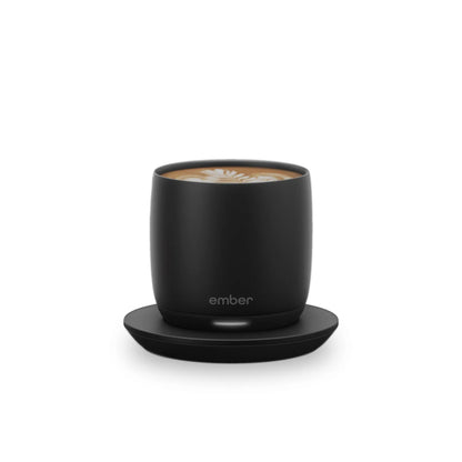 Ember Temperature Control Smart Cup, 6 oz, Black, Up To 1.5-hr Battery Life - App Controlled Heated Cup - Improved Design