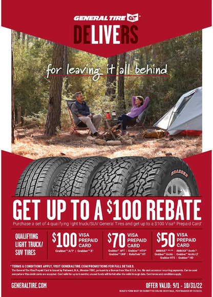 General Grabber X3 33X10.50R15 C/6PLY Light Truck Tire