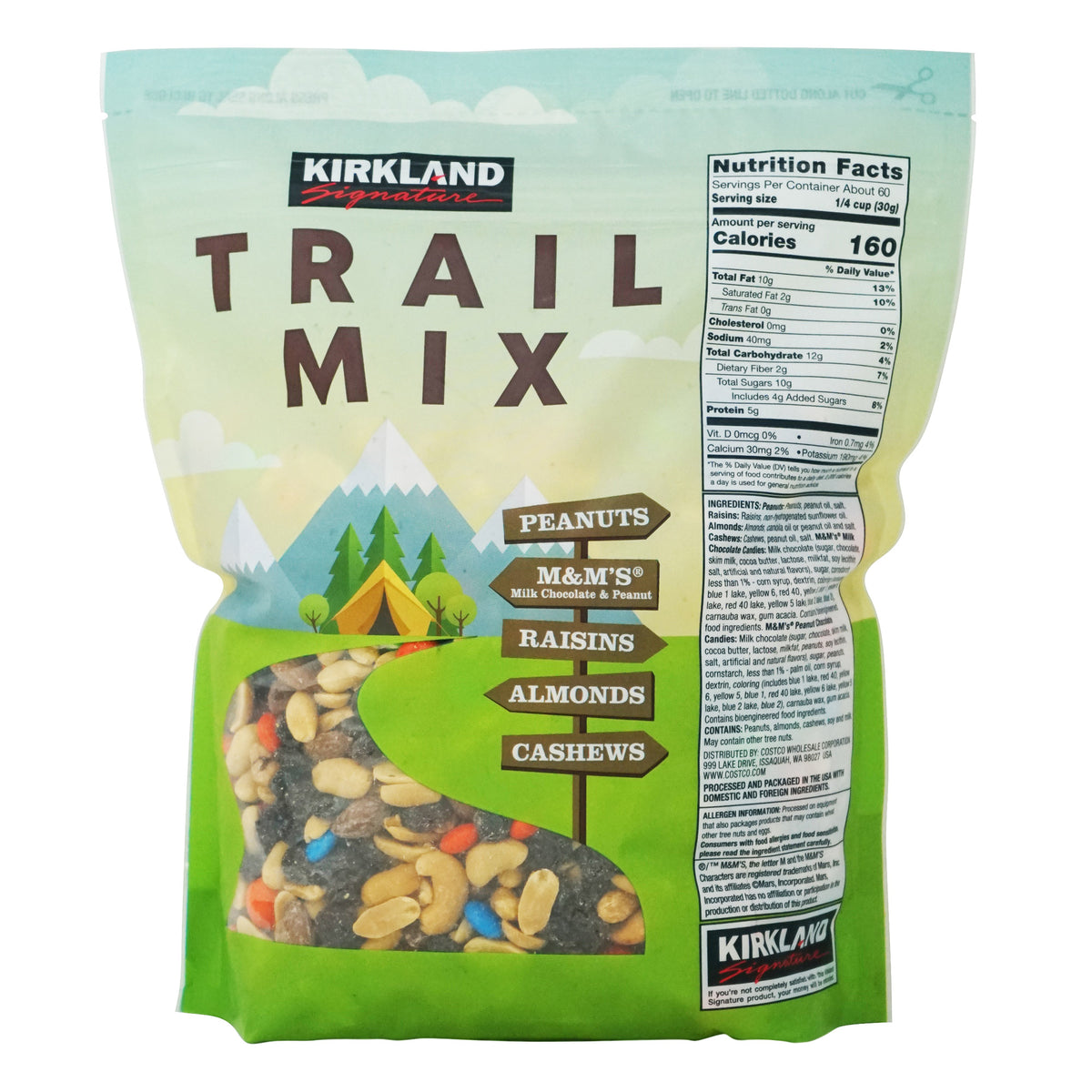 Kirkland Signature Trail Mix, 4 lbs