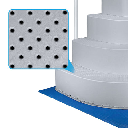 Aqua Select Resin Step in a Box Ultra Sturdy Steps, Oyster Shell White