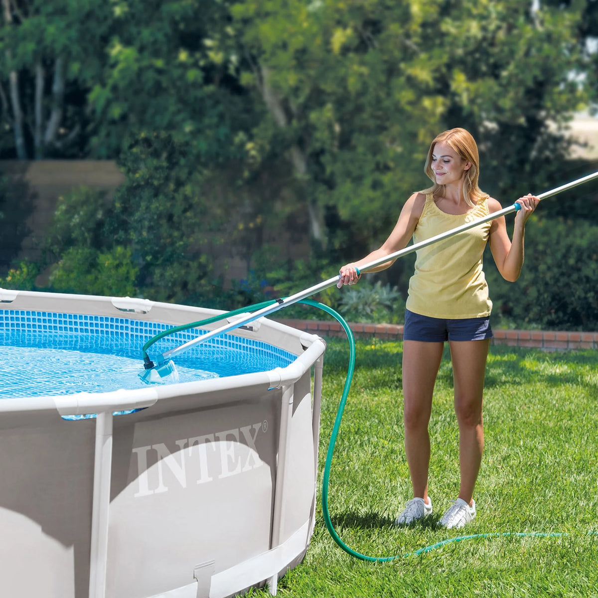Intex Pool Kit w/ Intex 10 x 2.5-Ft Pool Set w/ Filter Pump w/  10-Ft Pool Cover