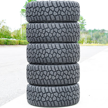 Set of 4 (FOUR) Cooper Discoverer Rugged Trek LT 285/70R17 E (10 Ply) R/T Rugged Terrain Tires Fits: 2021-23 Jeep Wrangler Unlimited Rubicon 392, 2018-20 Jeep Wrangler Unlimited Rubicon