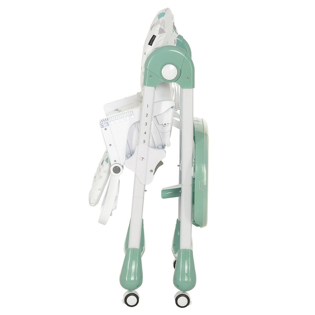 Dream On Me Jazz Highchair. Adjustable Height. Easy to clean in Green