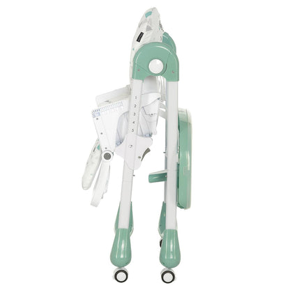 Dream On Me Jazz Highchair. Adjustable Height. Easy to clean in Green