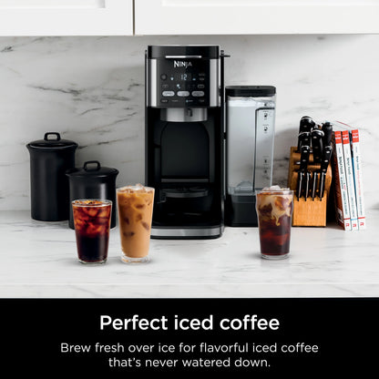 Ninja DualBrew Hot & Iced Coffee Maker, Single-Serve, compatible with K-Cups & 12-Cup Drip Coffee Maker, CFP101
