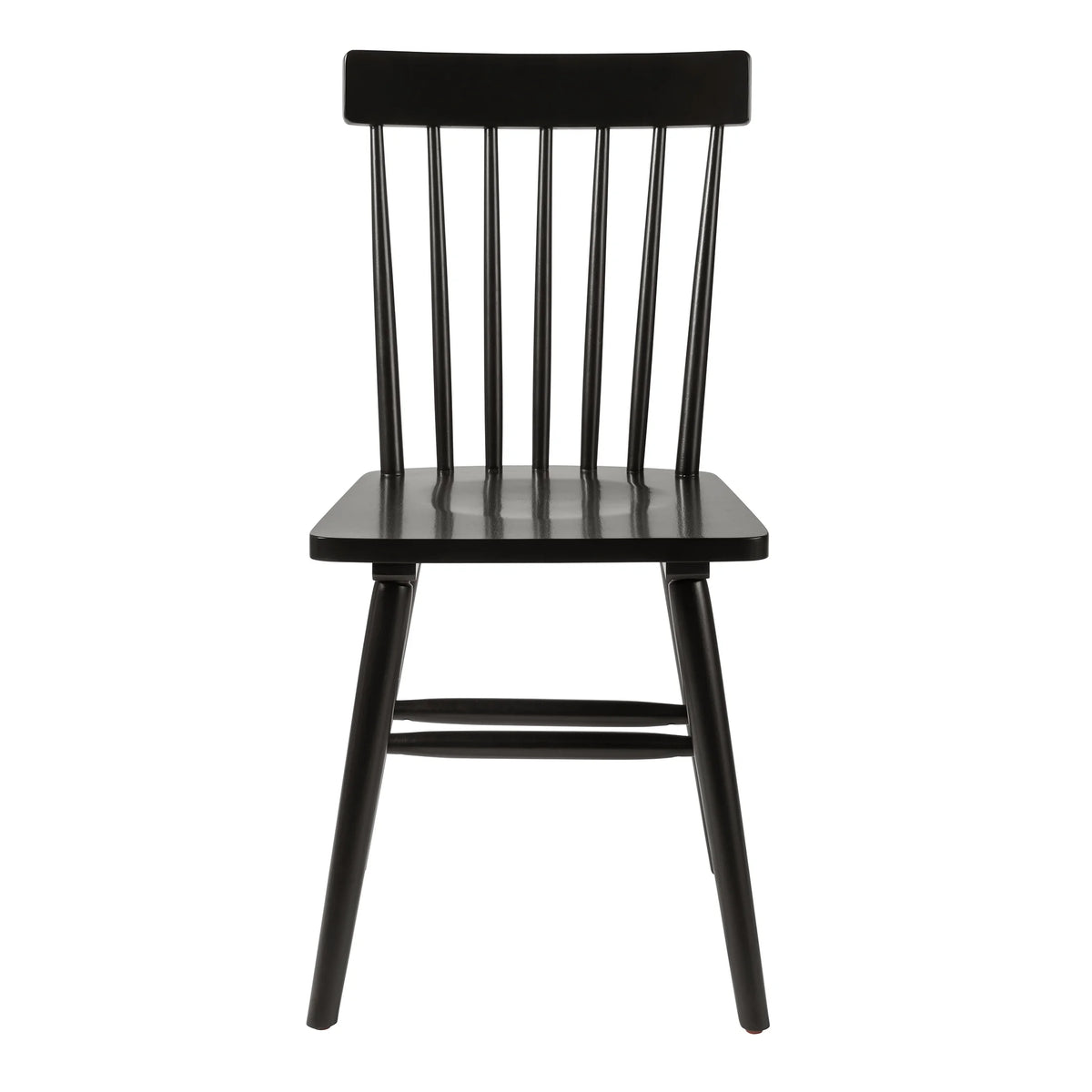 Better Homes & Gardens 2-Pack Indoor Black Gerald Dining Chairs