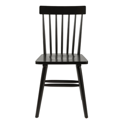 Better Homes & Gardens 2-Pack Indoor Black Gerald Dining Chairs