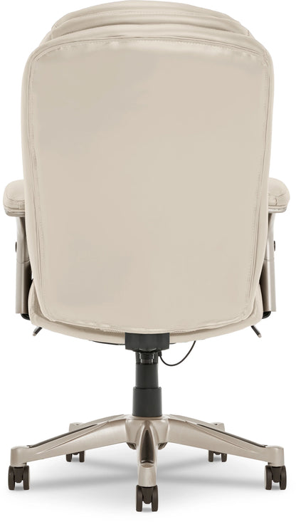 Serta Back in Motion Technology Fabric Executive Office Chair, Light Gray