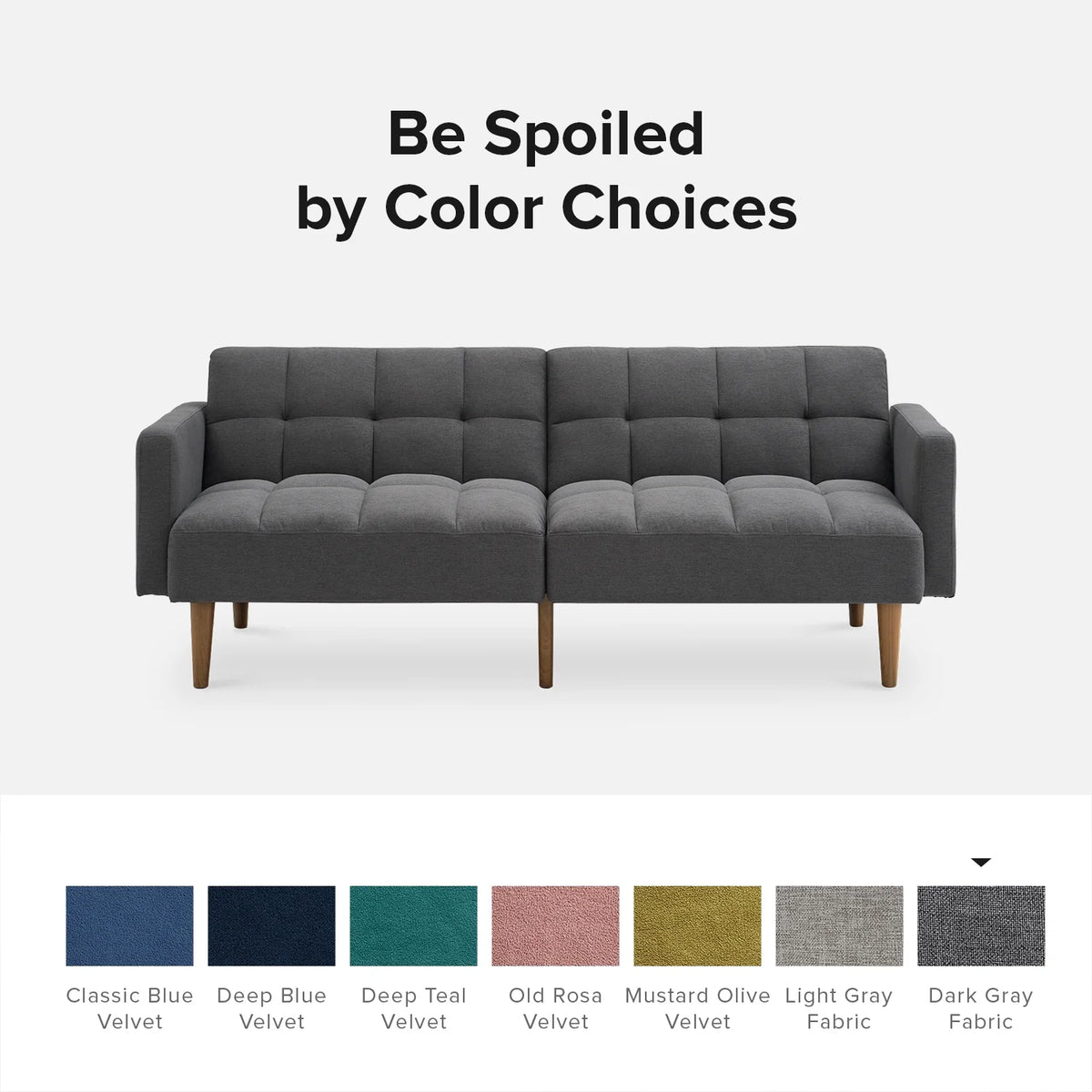 Mopio Aaron Futon Sofa Bed Old Rosa