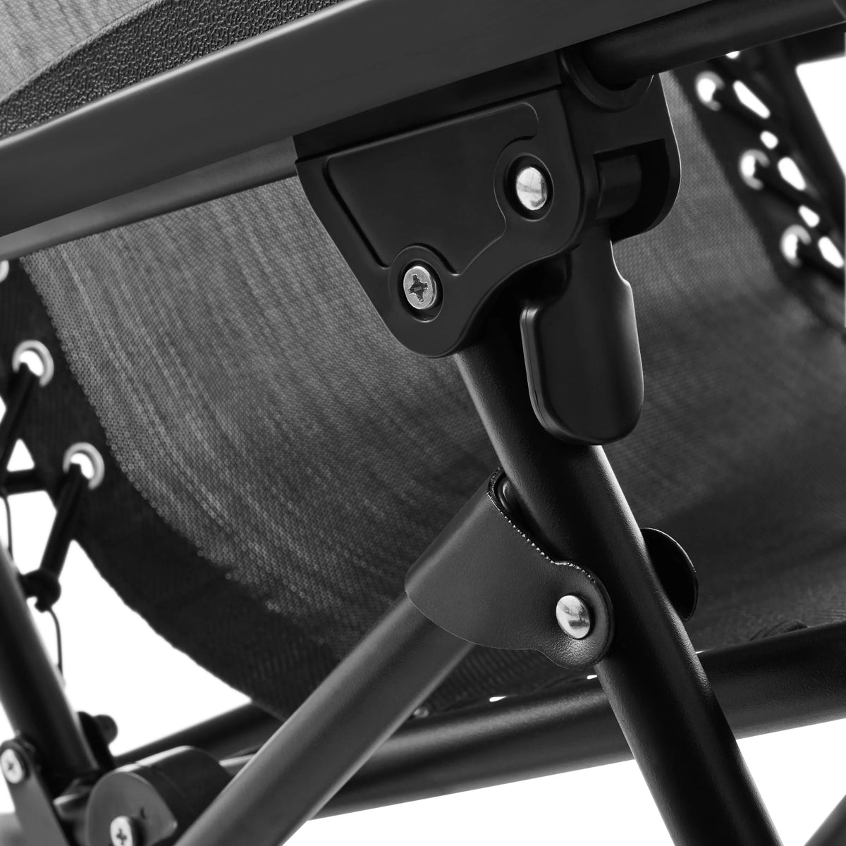 Mainstays Zero Gravity Chair Lounger, 2 Pack - Black