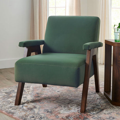 Better Homes & Gardens Ezra Accent Chair, Living Room, Cream