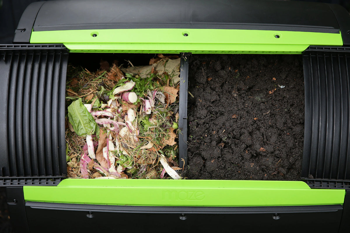 MAZE Two Stage Compost Tumbler 65 gallons