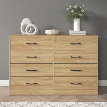 Mainstays Ardent 8 Drawer Dresser, Black