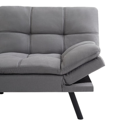 Mainstays Memory Foam Futon with 72",Black