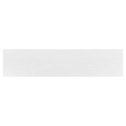 Evelyn&Zoe Hanson Rectangular TV Stand for TV's up to 75", Black Grain