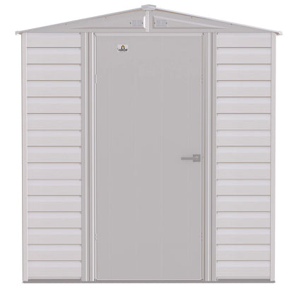 Arrow Select Steel Storage Shed Steel Storage Shed, 6x5, Charcoal