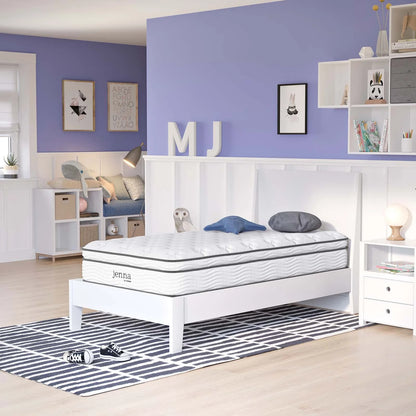 Jenna 10" Twin Innerspring Mattress, Multiple Colors