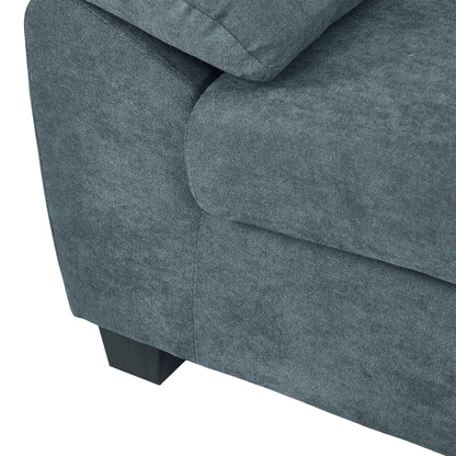 Aukfa 68" Small Sofa Couch Comfy Mid Century Modern Loveseat Sofa for Living Room Bedroom, Cream