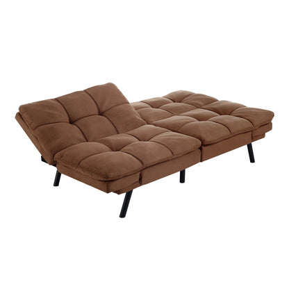 Mainstays Memory Foam Futon with 72",Black