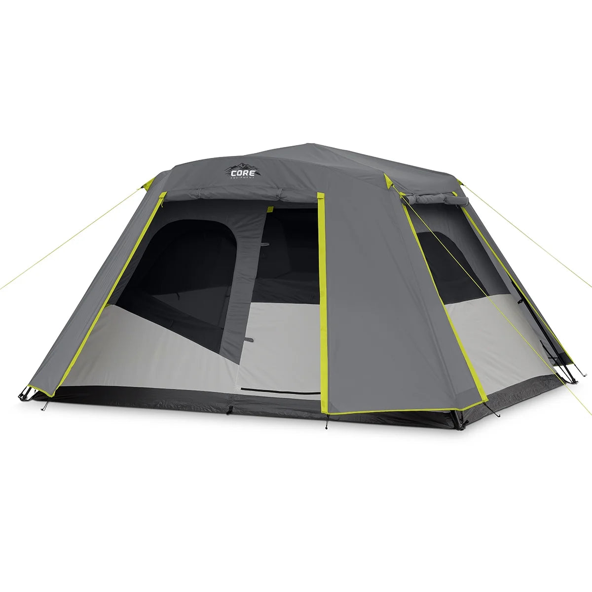 CORE 6 Person Instant Cabin Tent with Full Rainfly