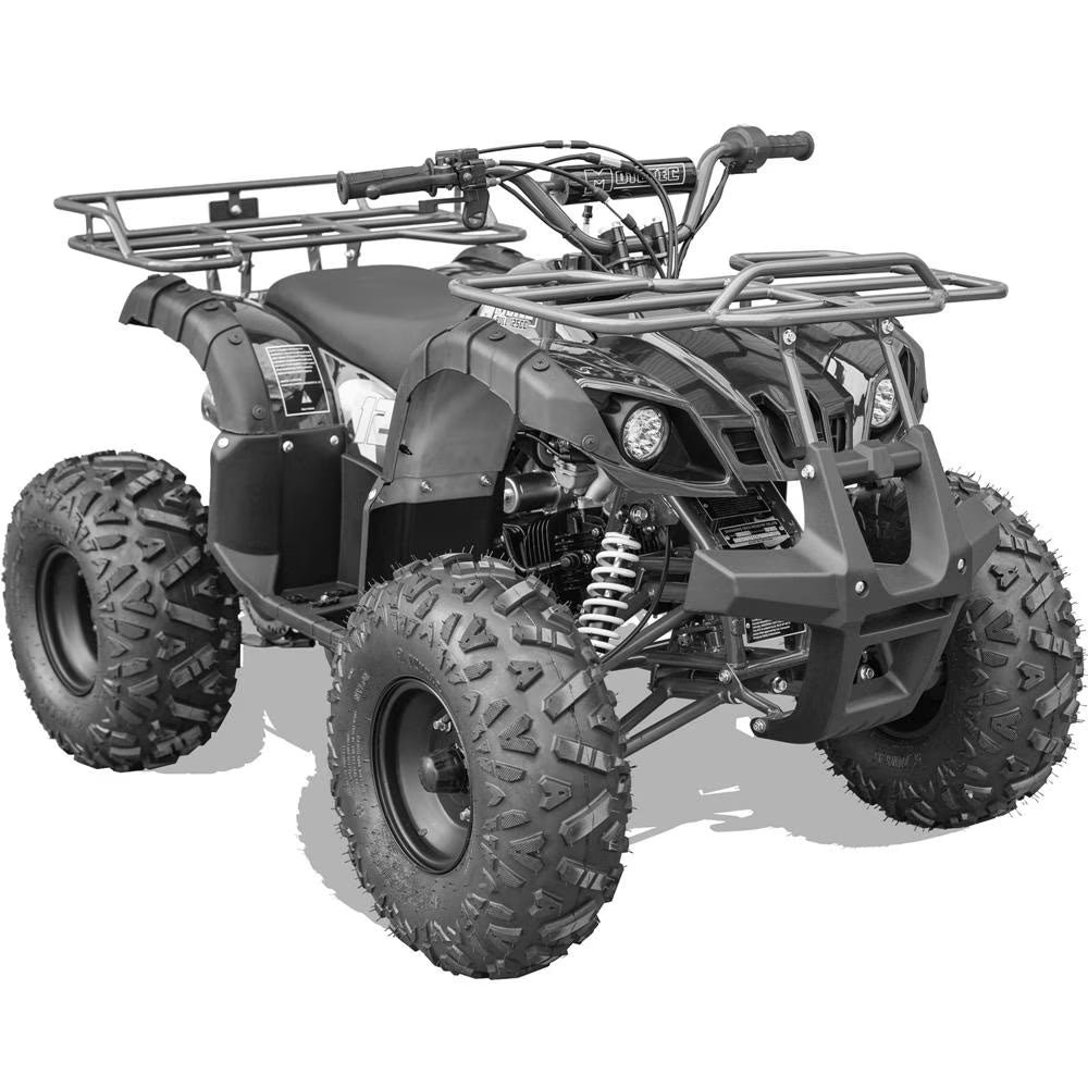 MotoTec Bull 125cc ATV with Front and Rear Racks