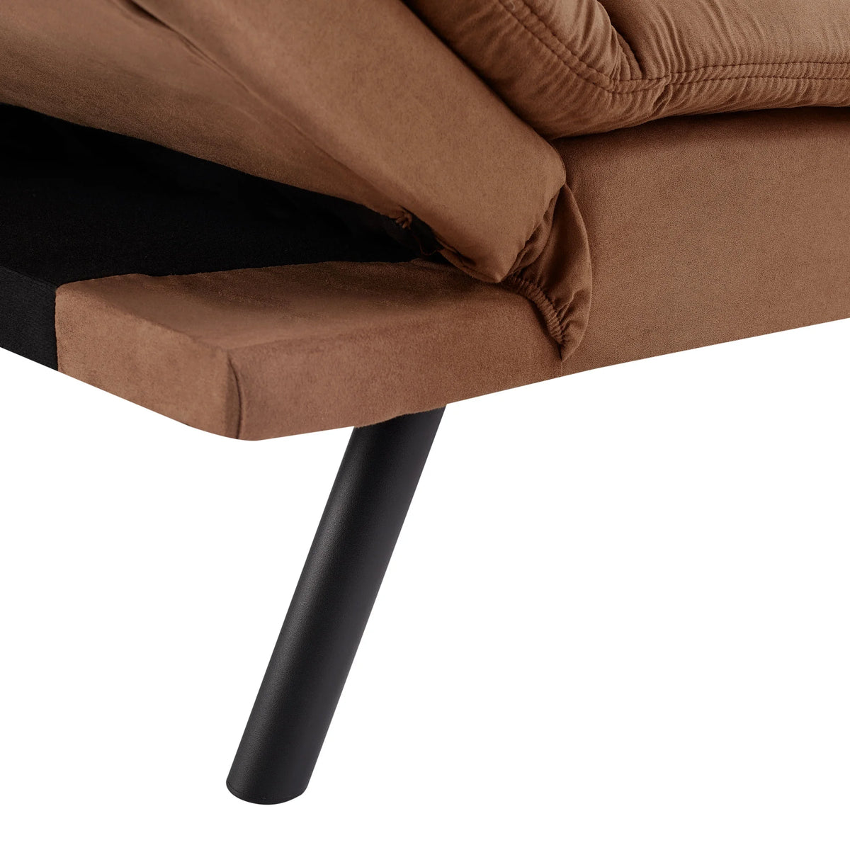 Mainstays Memory Foam Futon with 72",Black