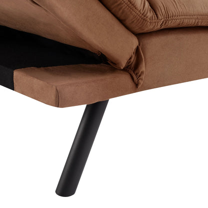Mainstays Memory Foam Futon with 72",Black