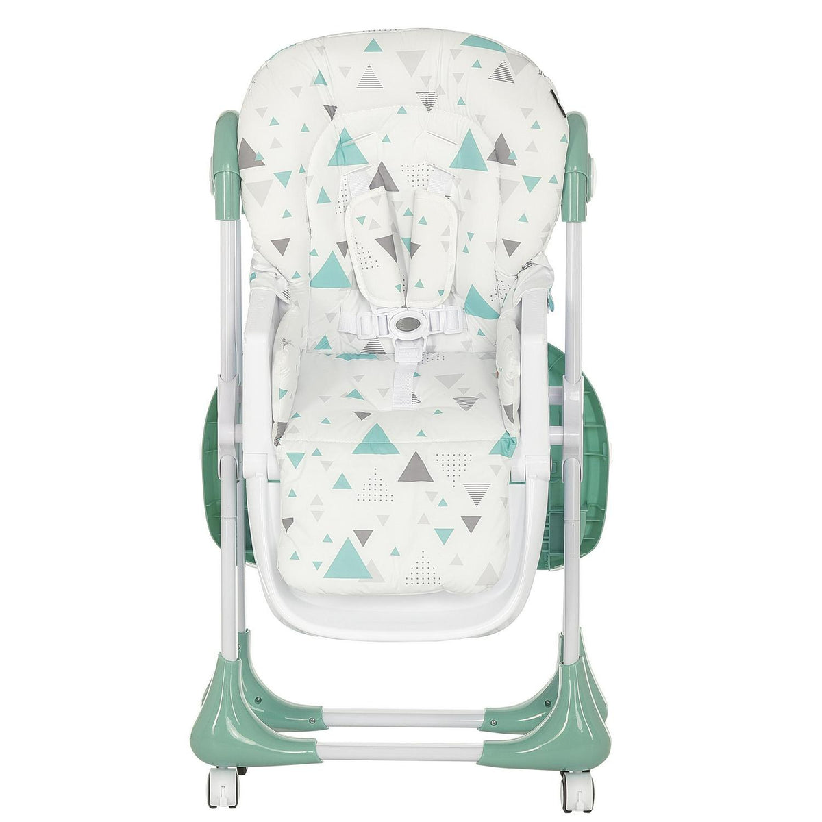 Dream On Me Jazz Highchair. Adjustable Height. Easy to clean in Green