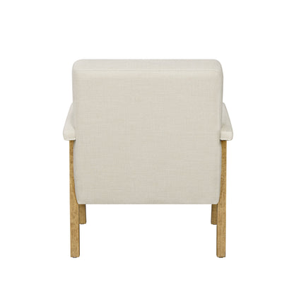 Better Homes & Gardens Ezra Accent Chair, Living Room, Cream