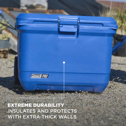 Coleman? Pro 55-Quart Wheeled Hard Cooler