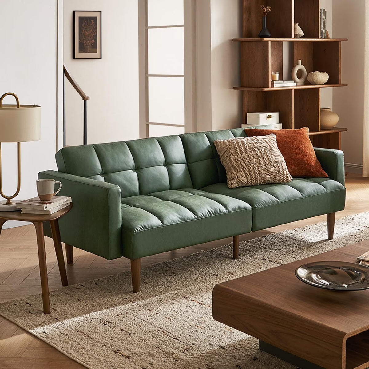 Mopio Aaron Futon Sofa Bed Old Rosa