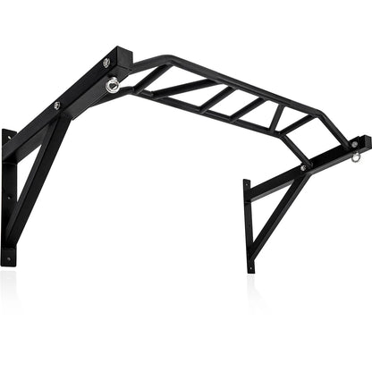 47" Pull Up Bar Wall Mounted Multi-Grip w/Hangers for Punching Strength Training20