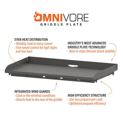 4-Burner 36" Griddle Cooking Station with Hard Cover