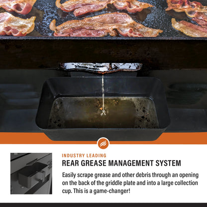 4-Burner 36" Griddle with Air Fryer and Hood