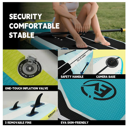 MSEASFREE Inflatable Paddle Board Stand up Paddle Board with Premium SUP Accessories