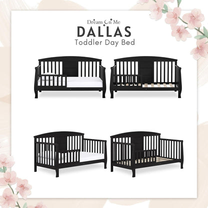 Dream On Me Dallas Toddler Day Bed. Black
