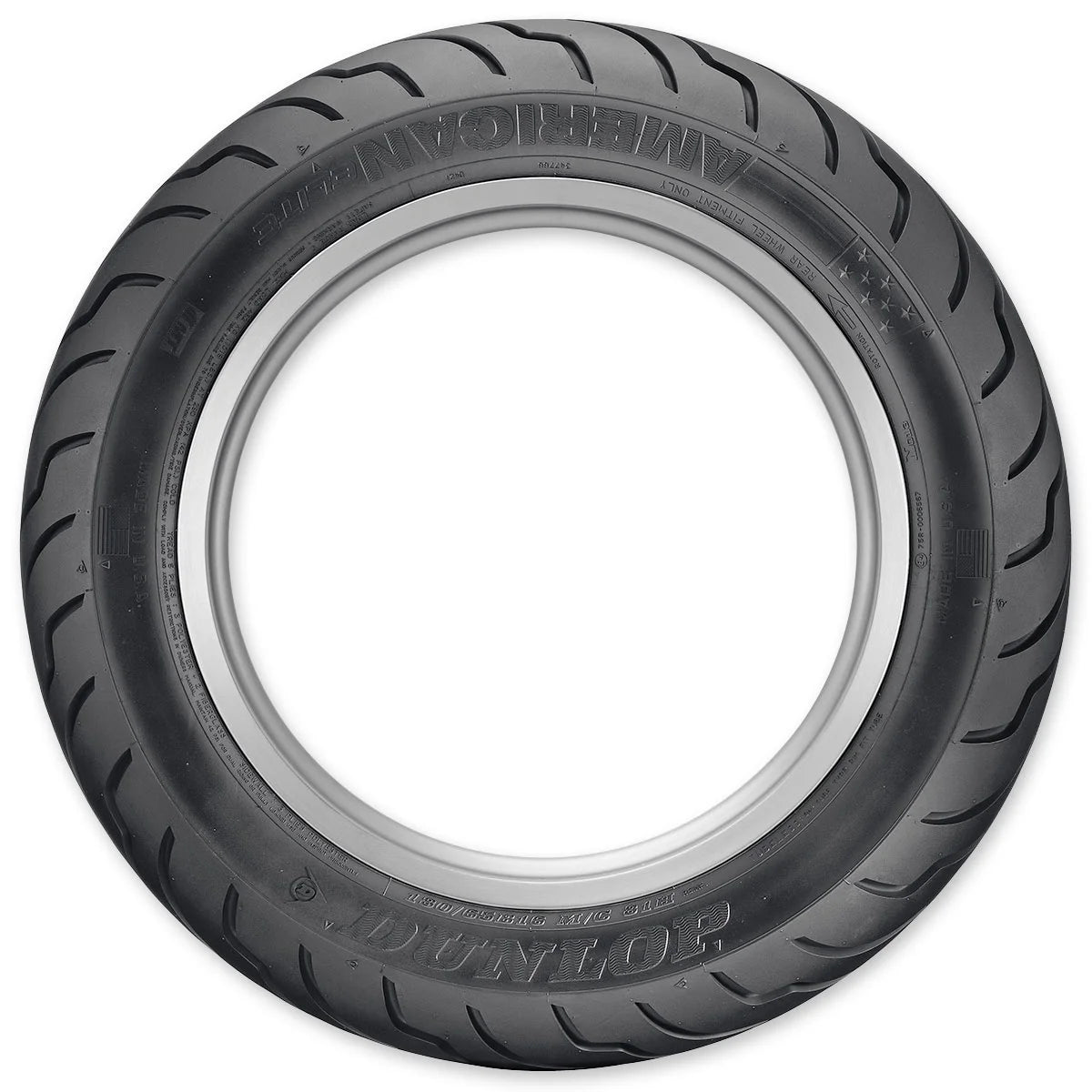 Dunlop American Elite Rear Motorcycle Tire 180/65B-16 (81H) Black Wall
