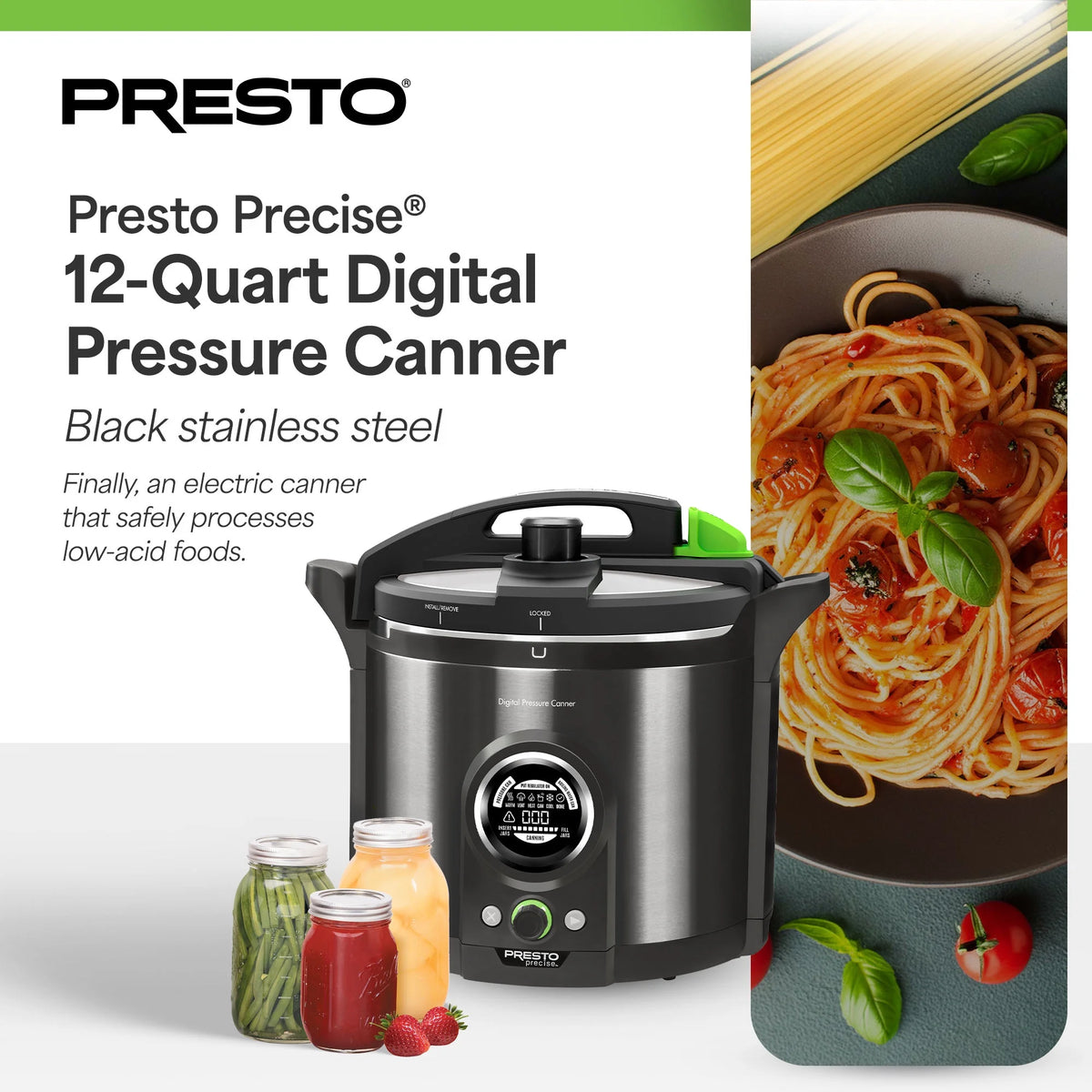 Presto Precise 12qt Electric Pressure Canner 02144