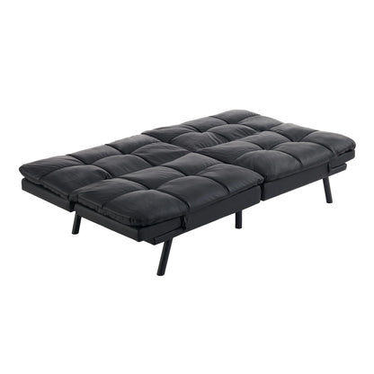 Mainstays Memory Foam Futon with 72",Black