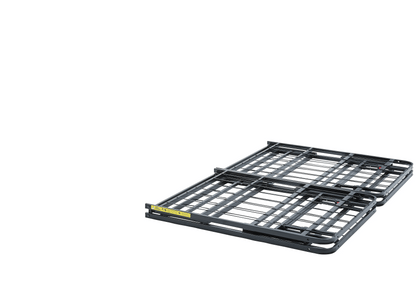 Mainstays 14" High Profile Foldable Steel Full Platform Bed Frame, Black