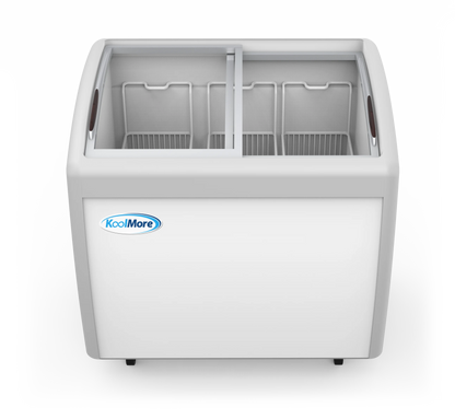 KoolMore 40 in. Display Ice Cream Freezer - 9 Cu. ft.