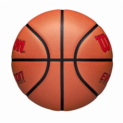 Wilson Evolution Baloncesto de Juego Interior - Negro, Talla 7 - 29,5"