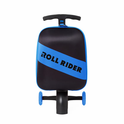 Roll Rider Scooter Carry-On, Bolt Blue- For Kids Ages 3-12