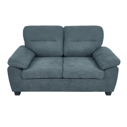 Aukfa 68" Small Sofa Couch Comfy Mid Century Modern Loveseat Sofa for Living Room Bedroom, Cream
