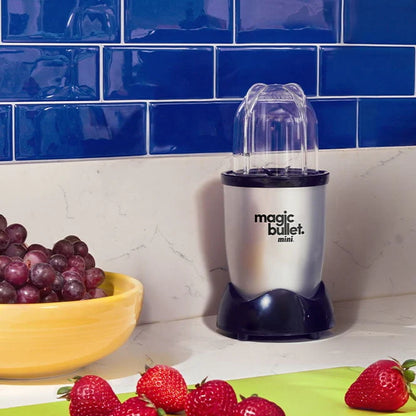 Magic Bullet® Mini 14 oz. Compact Personal Blender Silver/Black