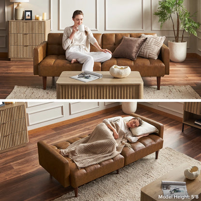 Mopio Aaron Futon Sofa Bed Old Rosa